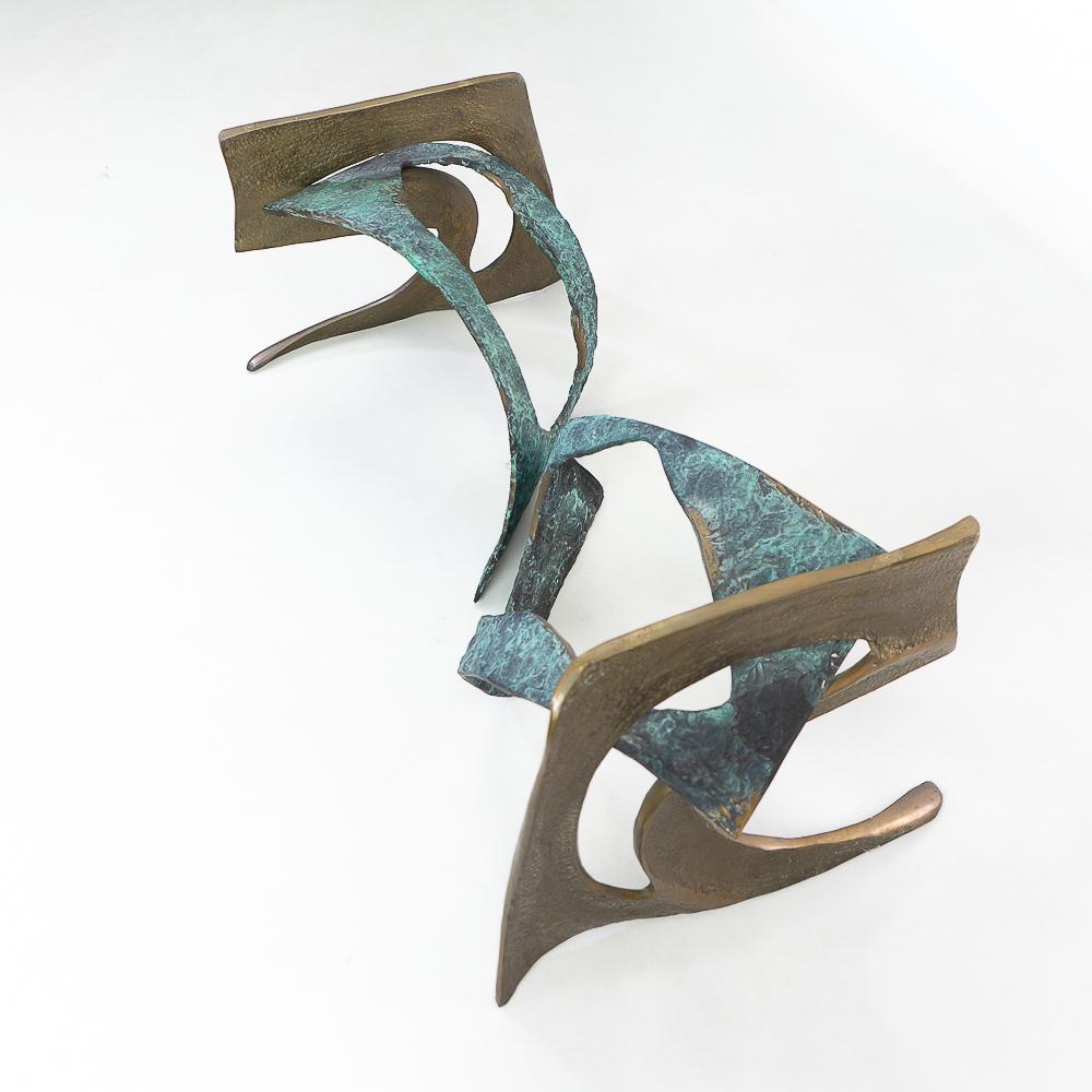 Table basse brutaliste suisse des années 1980 Bon état - En vente à Renens, CH