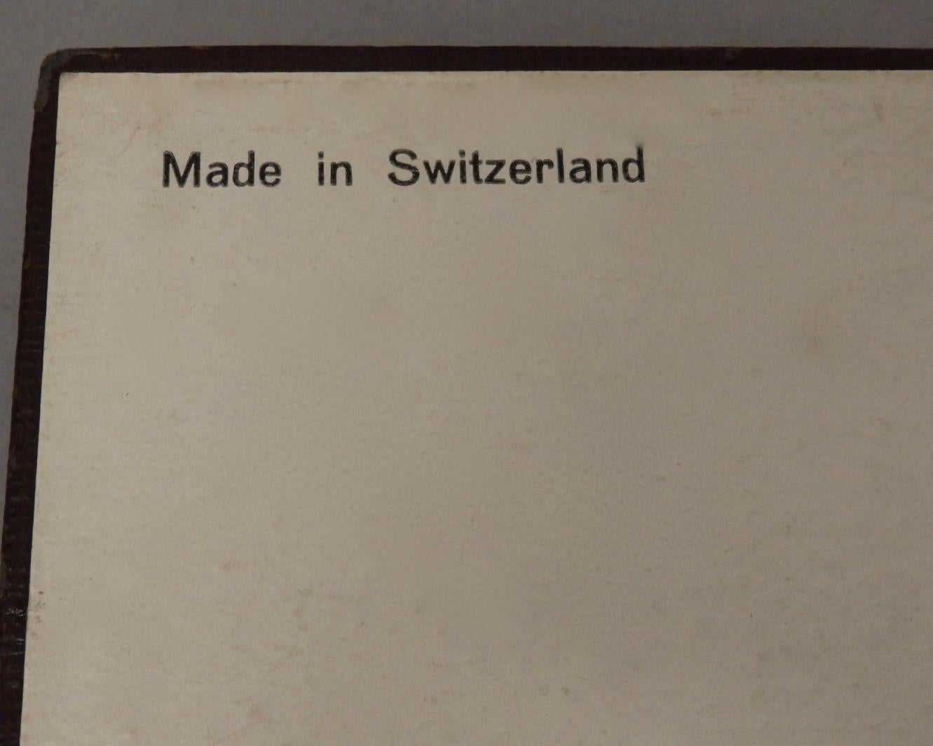 Swiss Made Machined Brass Desk Dresser Top Tri-Fold Picture Frames 1
