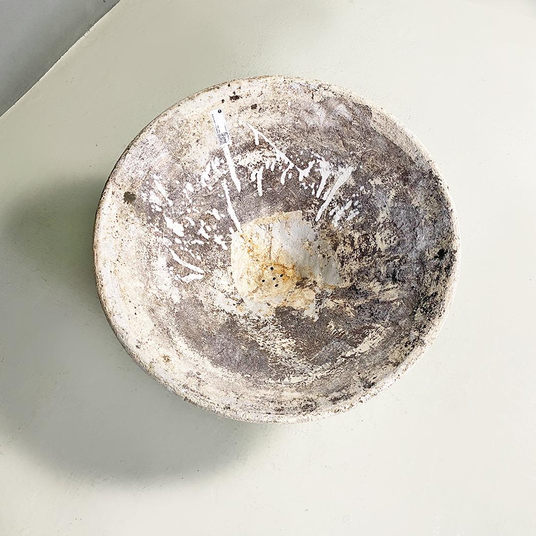 Swiss Mid-Century Modern Conical Concrete Diable Planter by Willy Gulh, 1950s For Sale 2