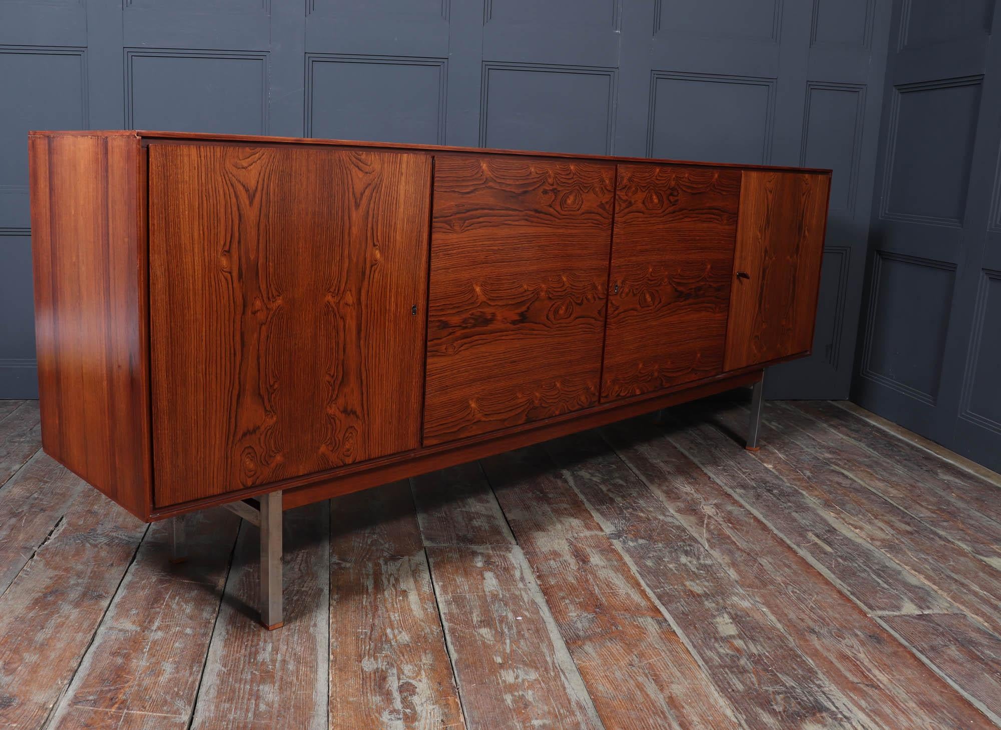 Swiss Mid Century Sideboard c1960 For Sale 9