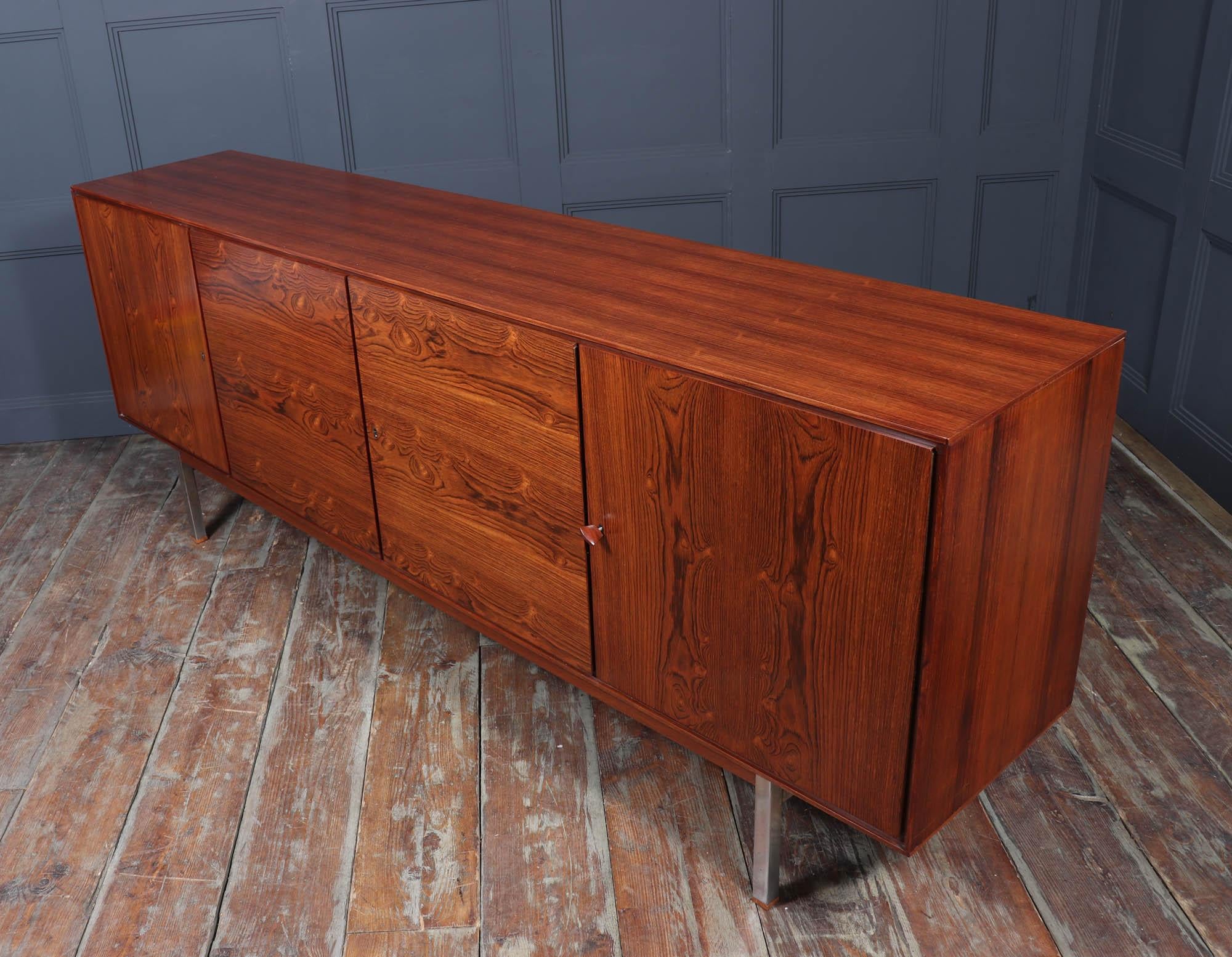 Swiss Mid Century Sideboard c1960 For Sale 11
