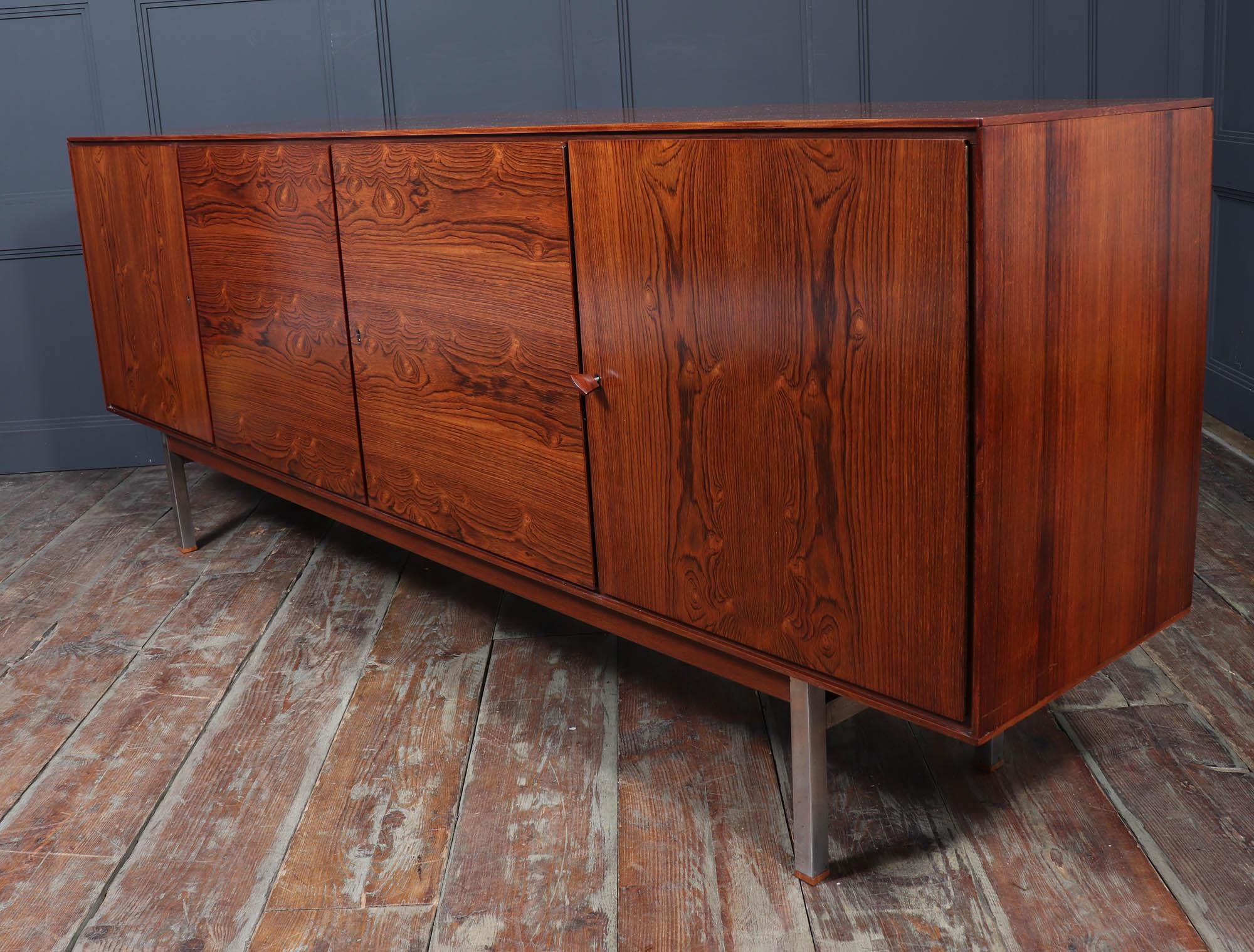 Swiss Mid Century Sideboard c1960 For Sale 12