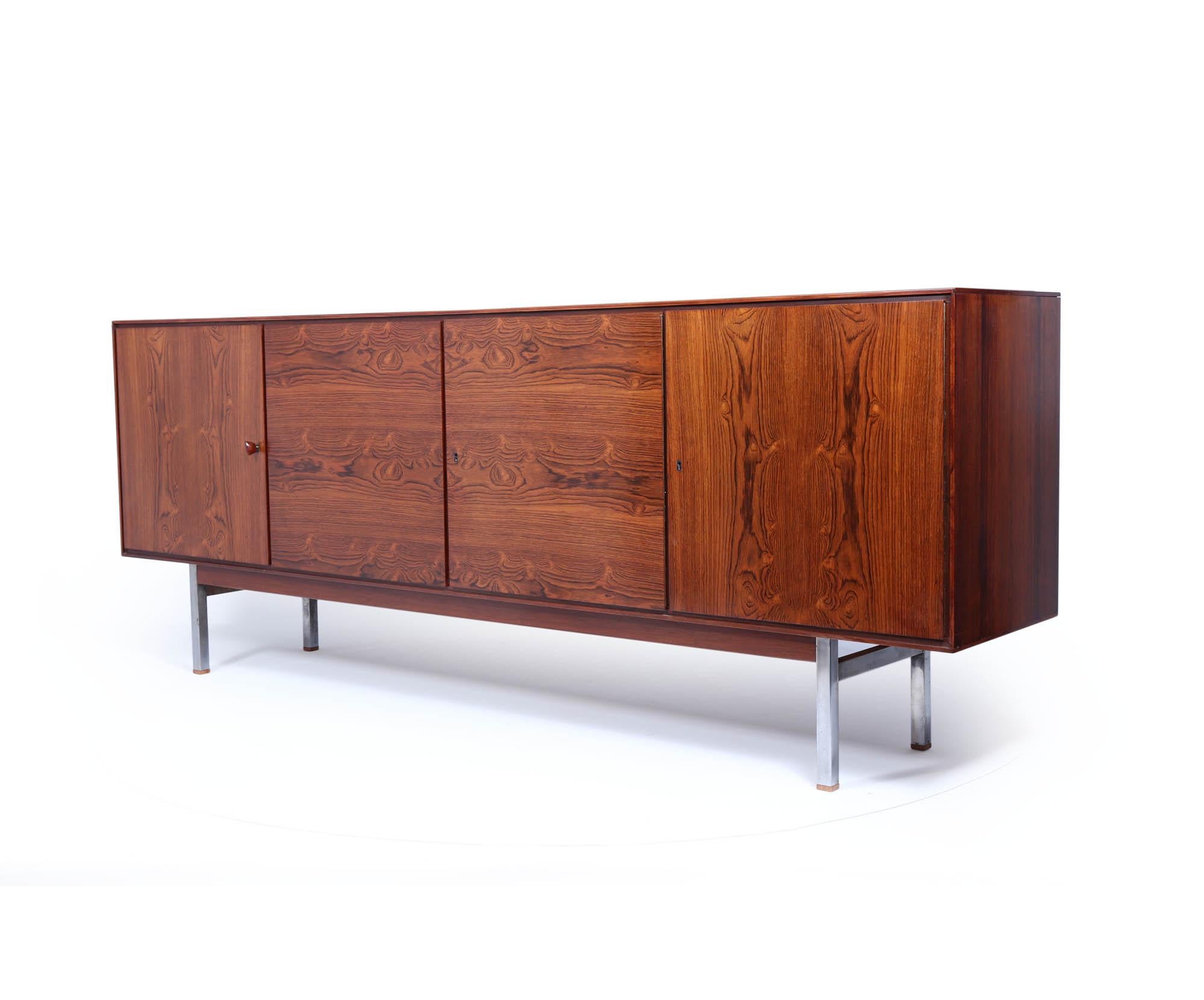Swiss Mid Century Sideboard c1960 In Excellent Condition For Sale In Paddock Wood Tonbridge, GB