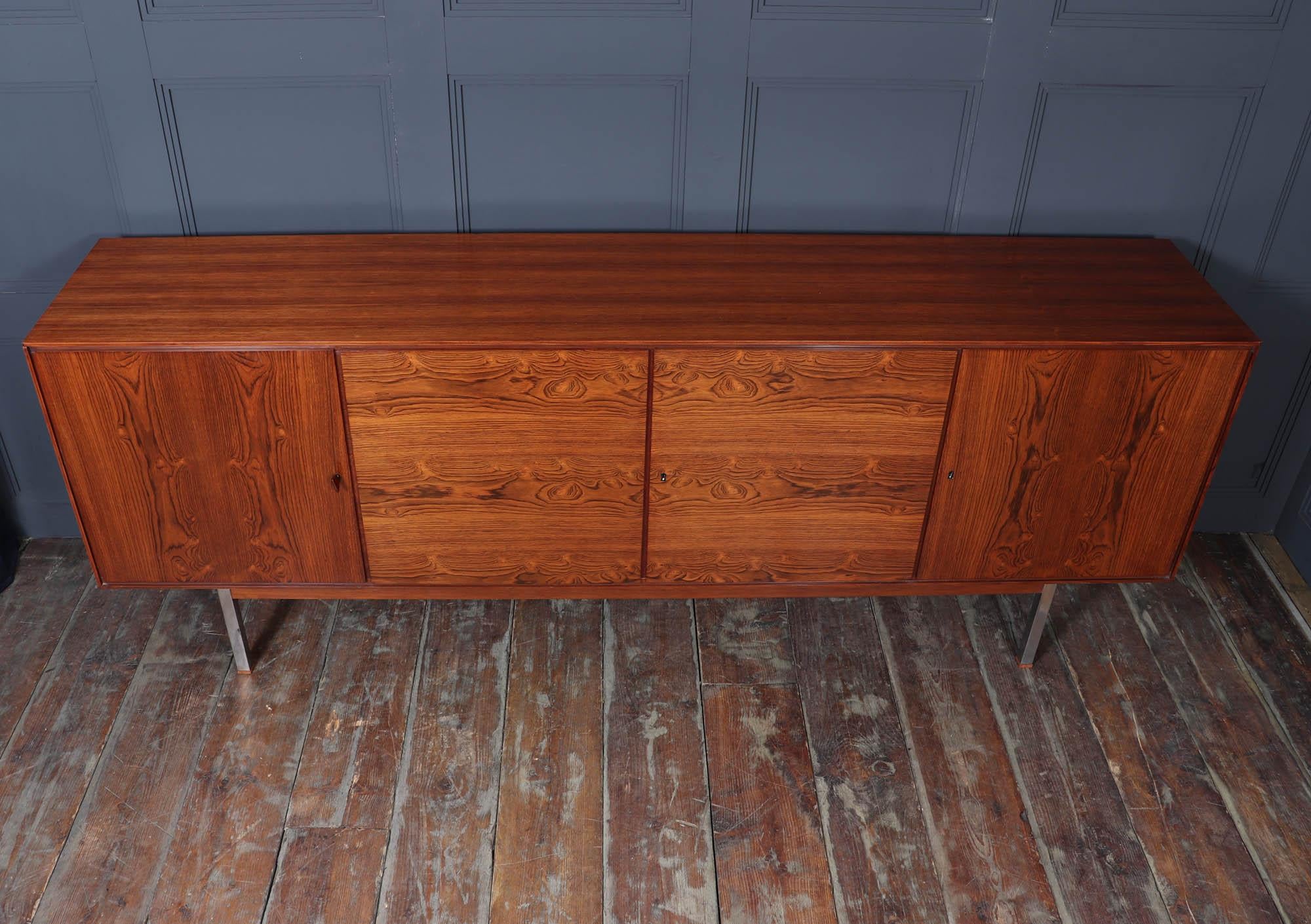 Swiss Mid Century Sideboard c1960 For Sale 1