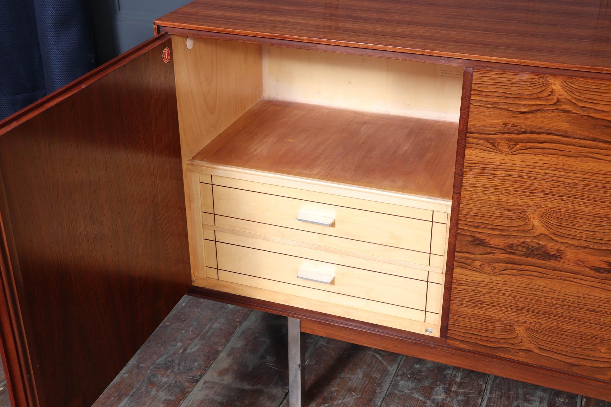 Swiss Mid Century Sideboard c1960 For Sale 3