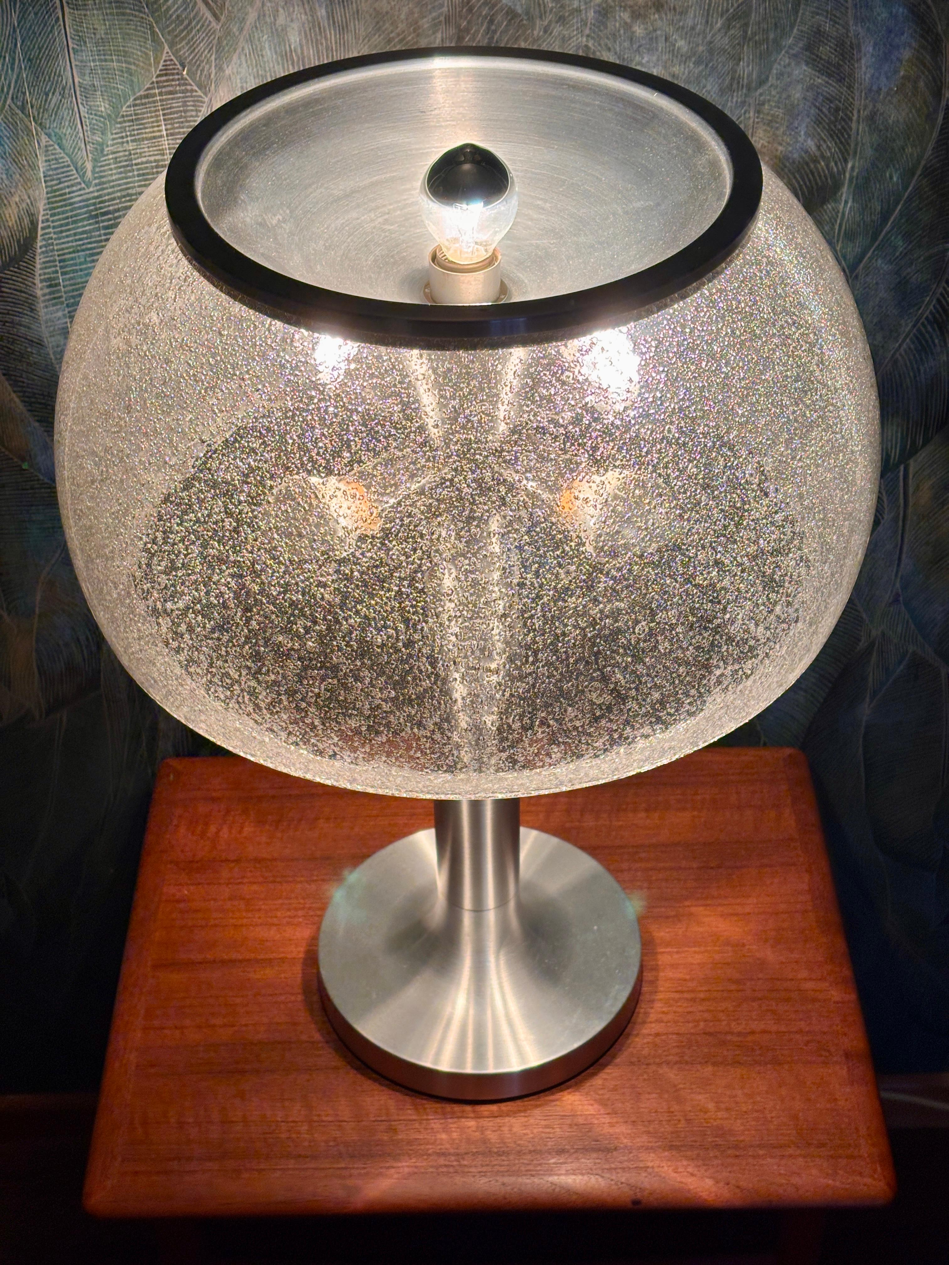 Swiss Mid-Century Space Age Mushroom Type 60 Table Lamp by Temde, 1960s For Sale 4