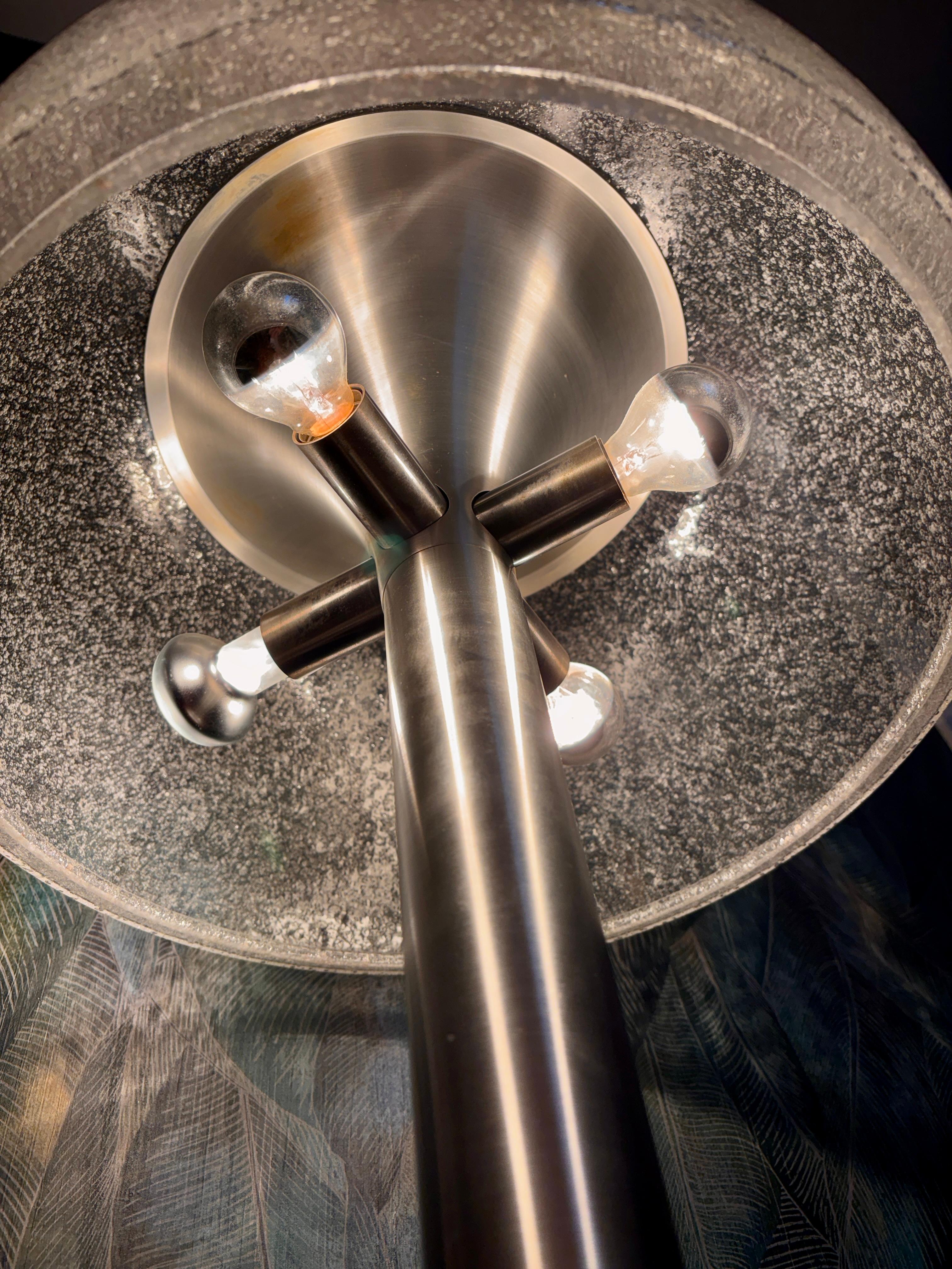 Swiss Mid-Century Space Age Mushroom Type 60 Table Lamp by Temde, 1960s For Sale 7