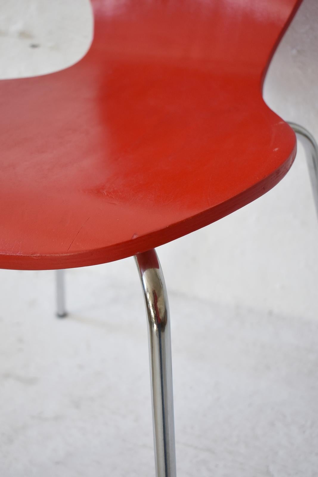 Silla moderna suiza de estilo escandinavo, años 90 en venta 4