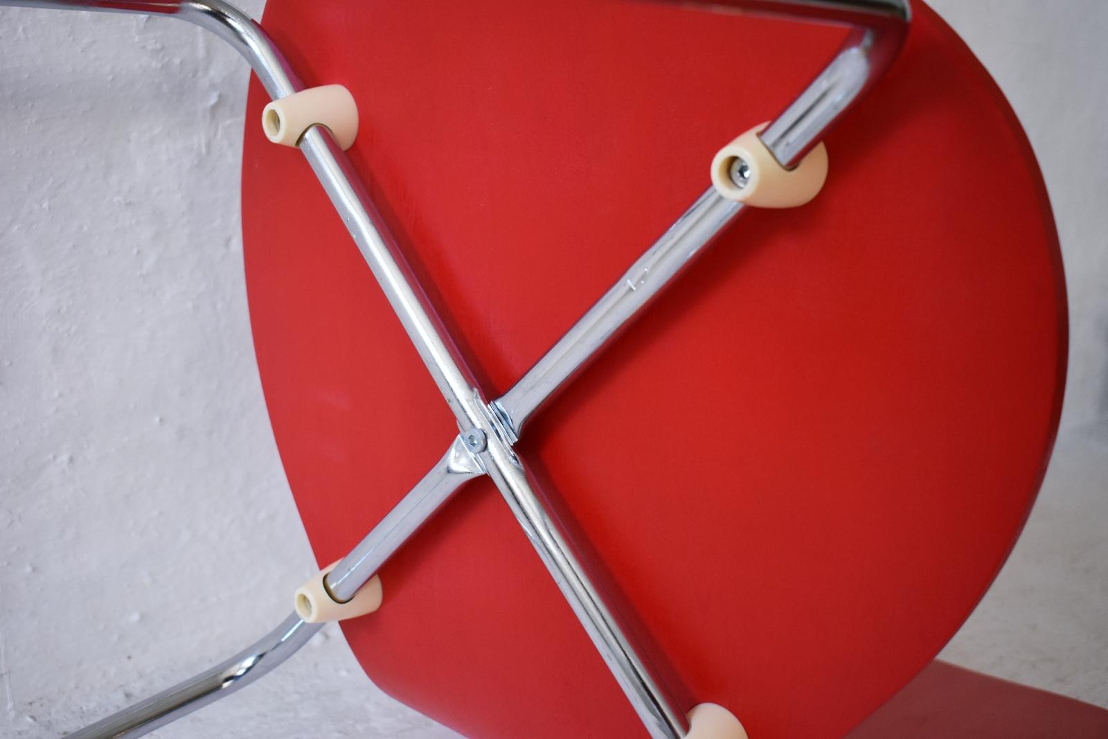 Silla moderna suiza de estilo escandinavo, años 90 en venta 6