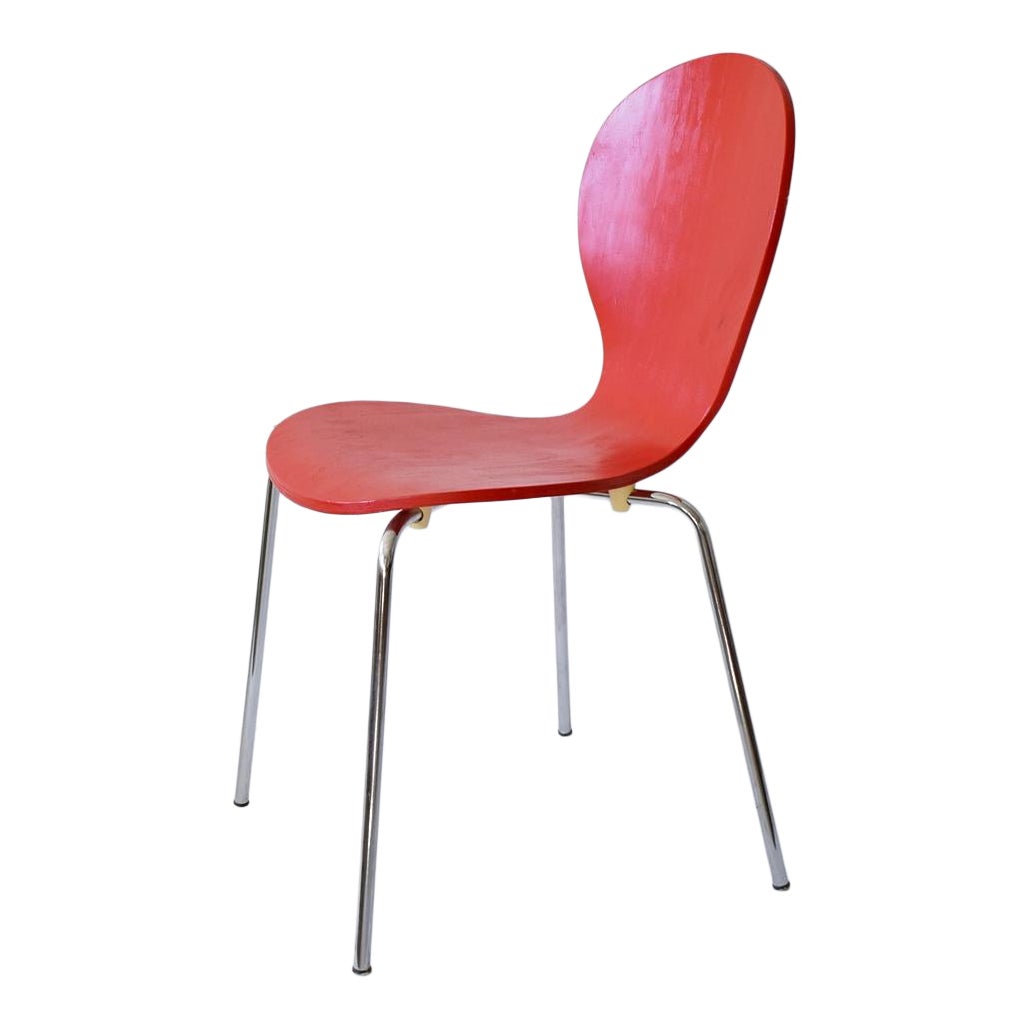 Sedia moderna svizzera in stile scandinavo, anni 
90