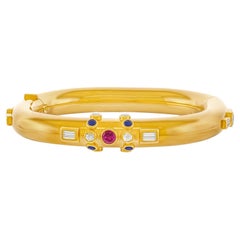 Swiss Modern Gold Bracelet by Trudel