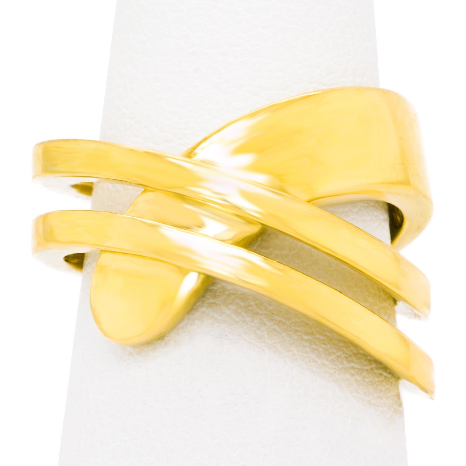 Swiss Modern Gold Ring by Gubelin 4