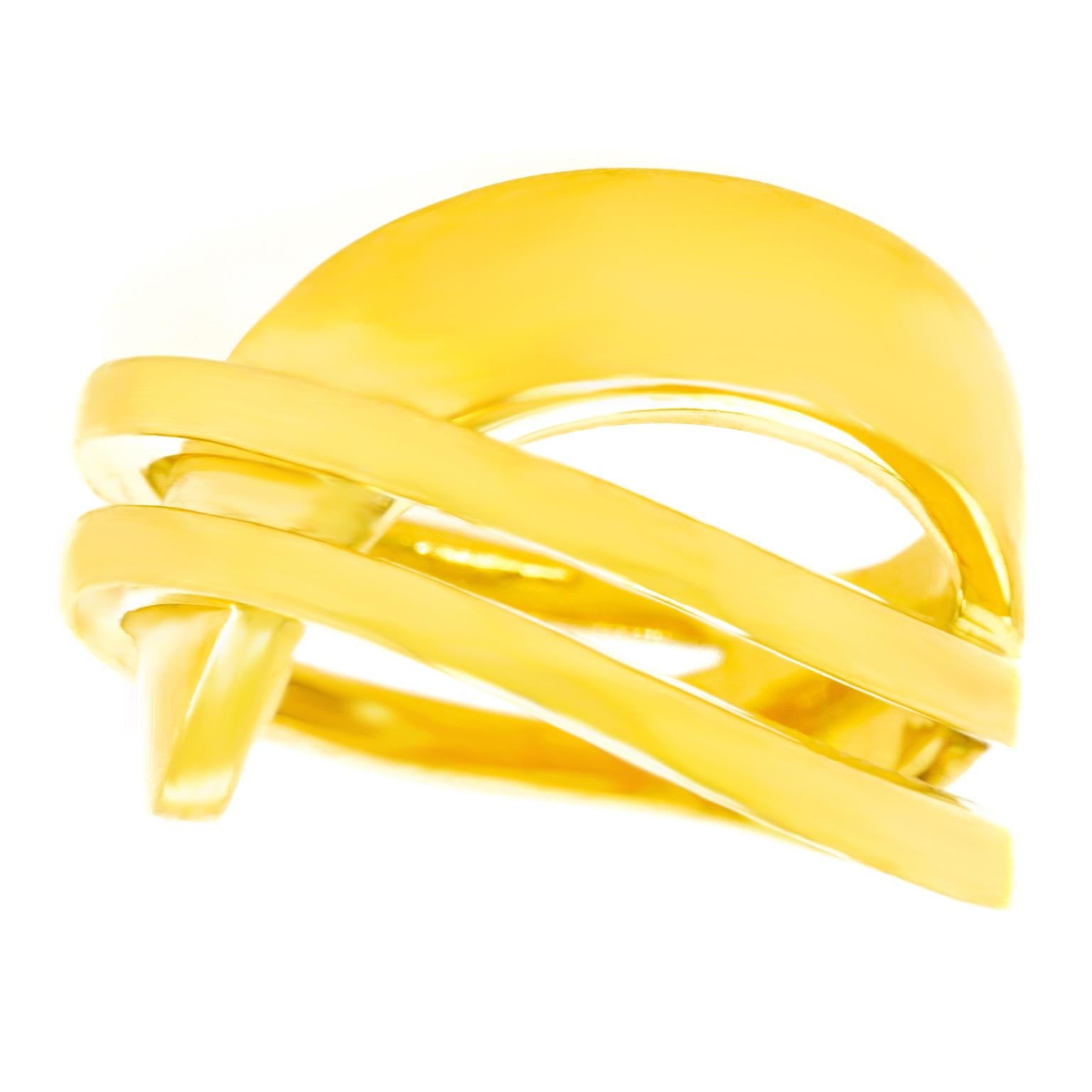 Swiss Modern Gold Ring by Gubelin 3