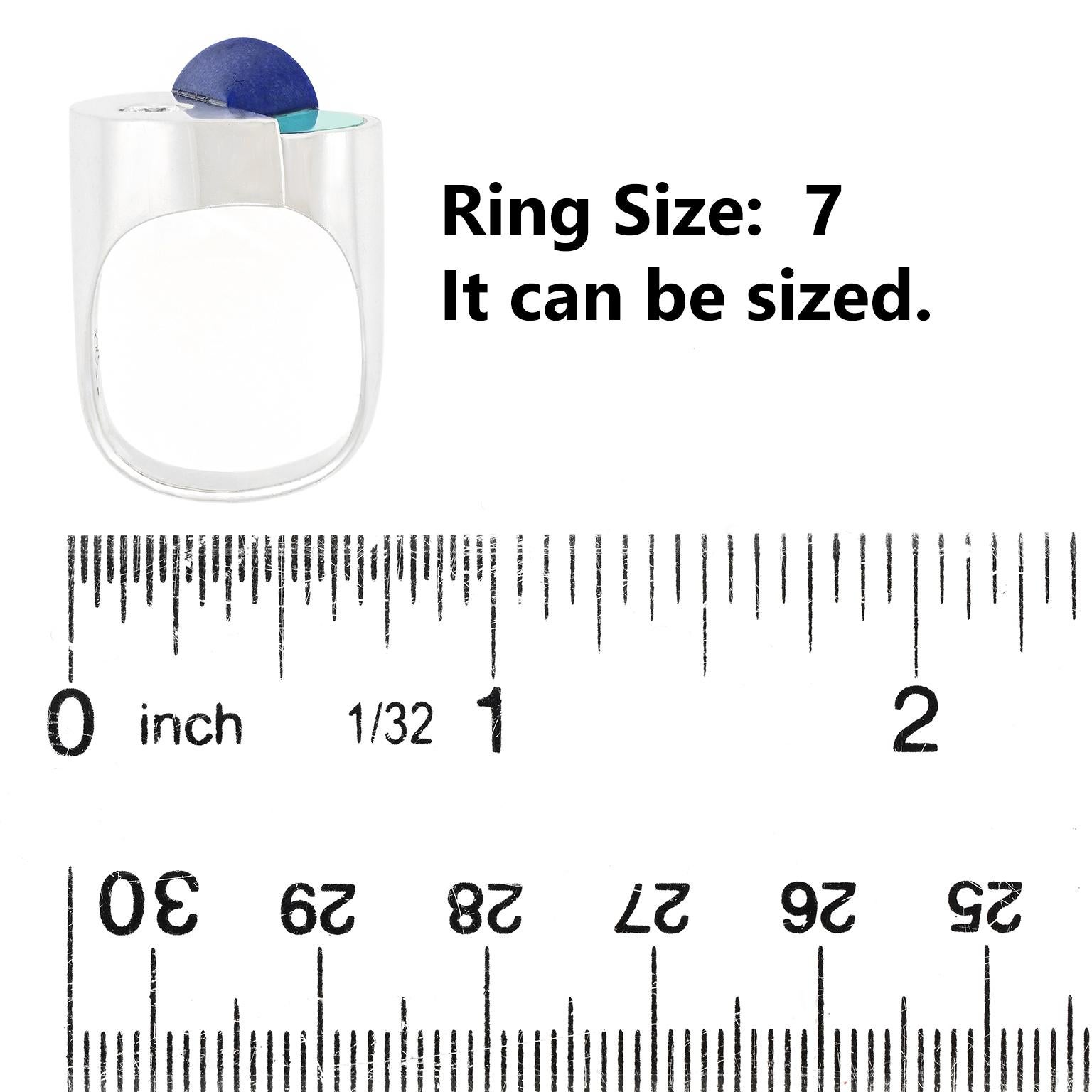 Bague moderne suisse Unisexe en vente