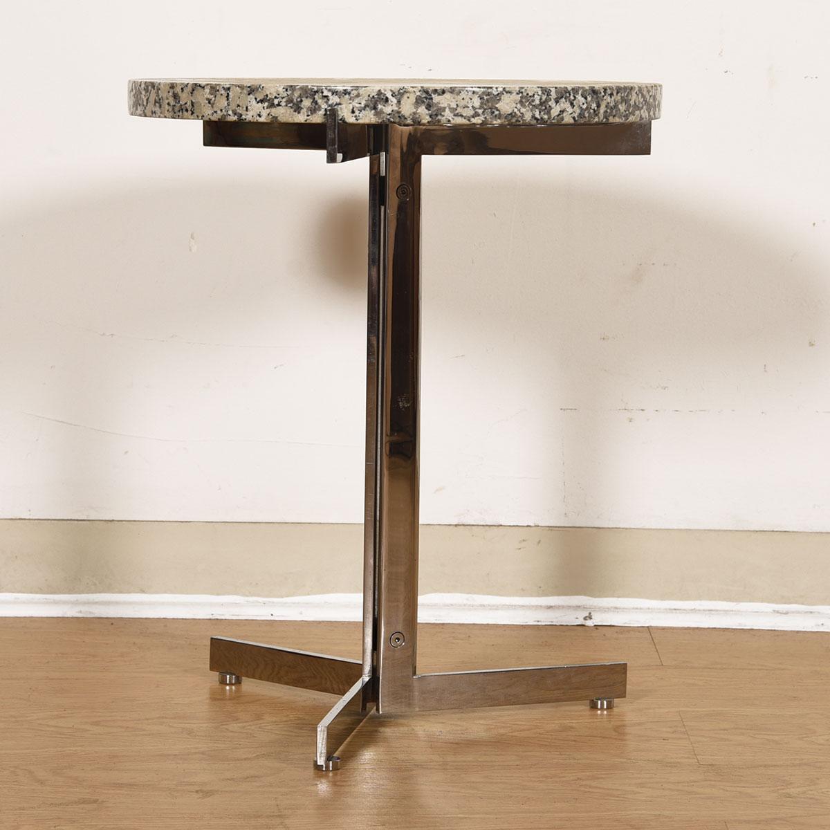 Mid-Century Modern Swiss Modernist Alpha Side Table by Hans Eichenberger, 1970s For Sale