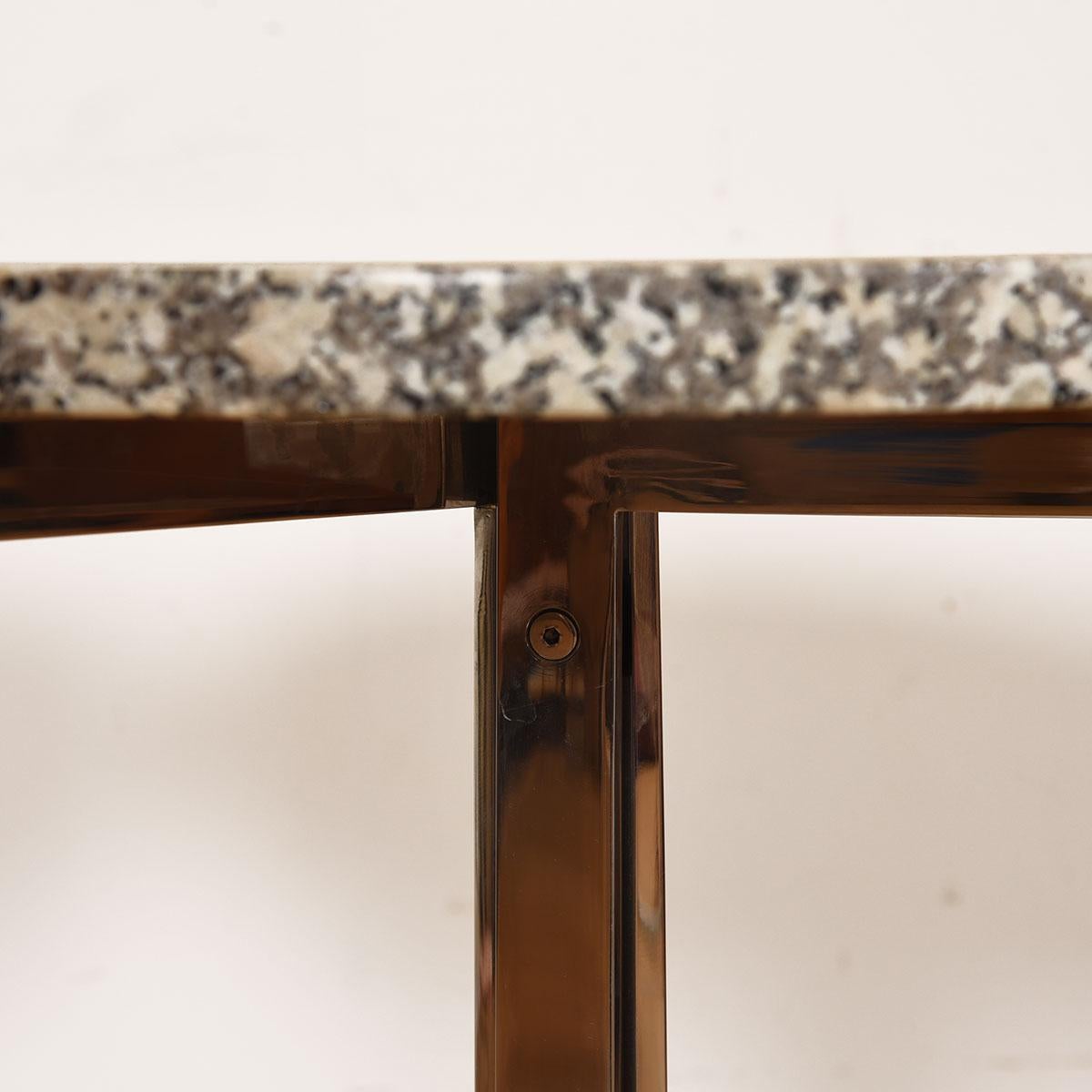 20th Century Swiss Modernist Alpha Side Table by Hans Eichenberger, 1970s For Sale