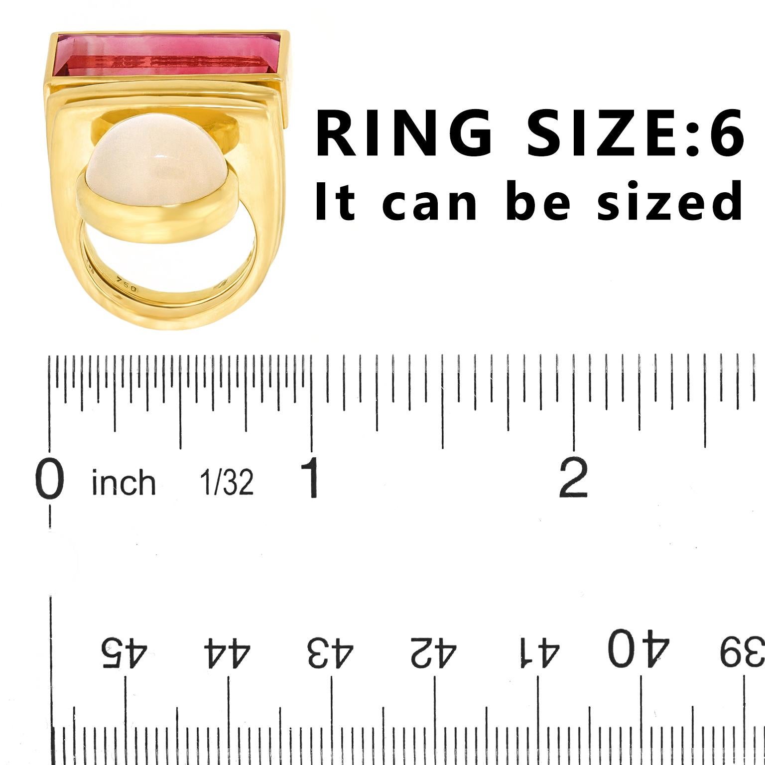 Swiss Modernist Sixties Rings For Sale 1