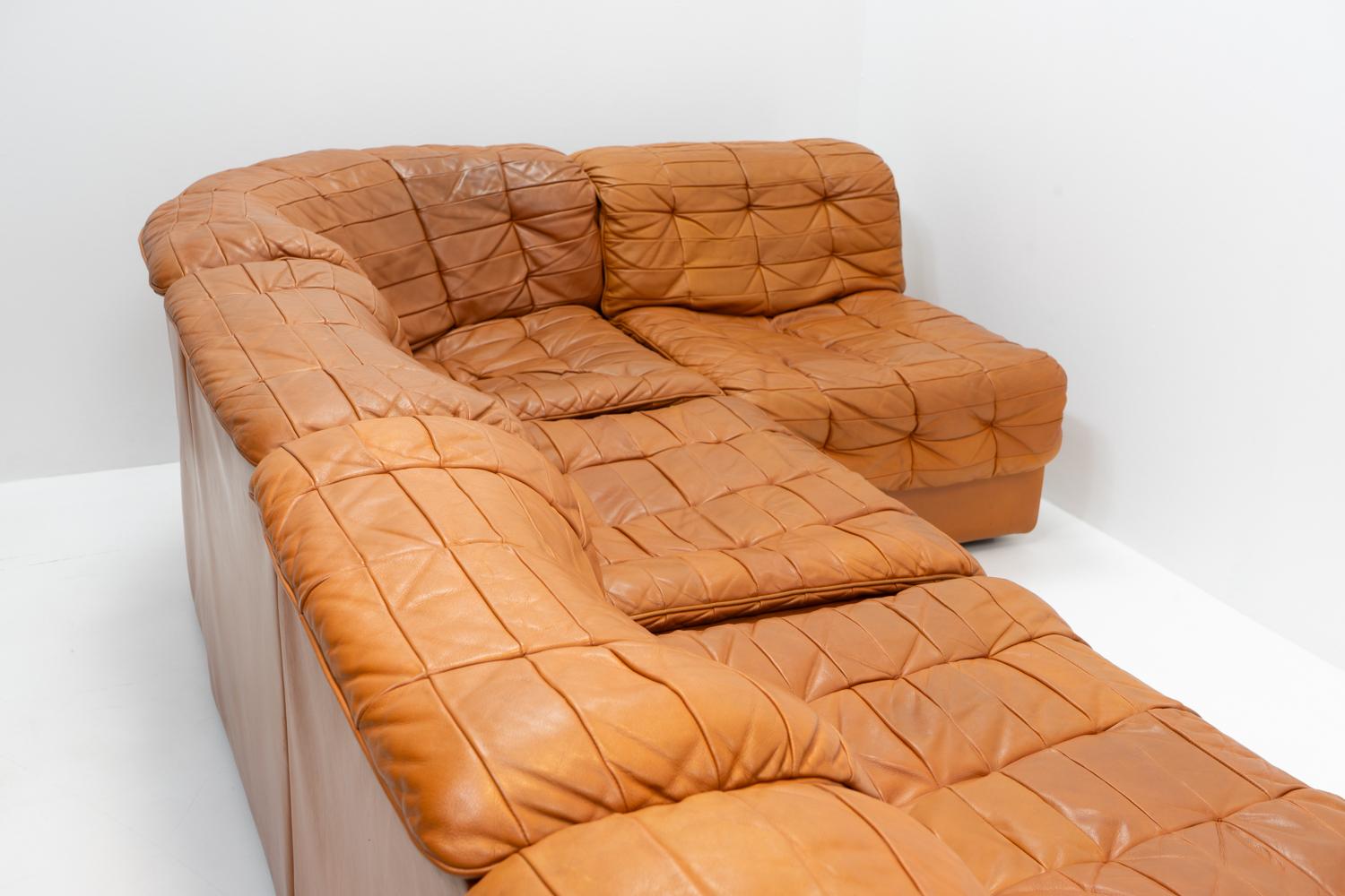 Swiss Original Vintage De Sede DS-11 Modular Sofa, 1970s 8