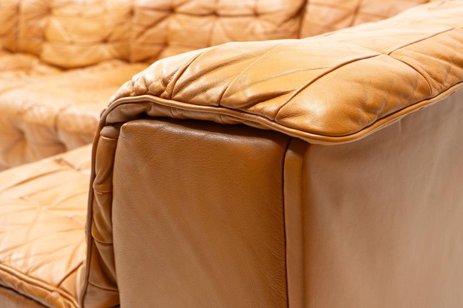 Swiss Original Vintage De Sede DS-11 Modular Sofa, 1970s 11