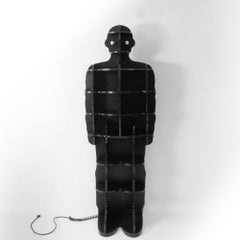 Raro design svizzero "Fächermann" di S. & U. Berger per Röthlisberger, anni '80