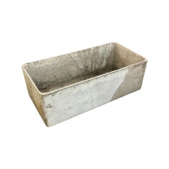 Swiss Rectangle Planter by Willy Guhl