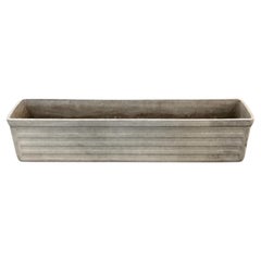 Antique Swiss Rectangle Planter by Willy Guhl