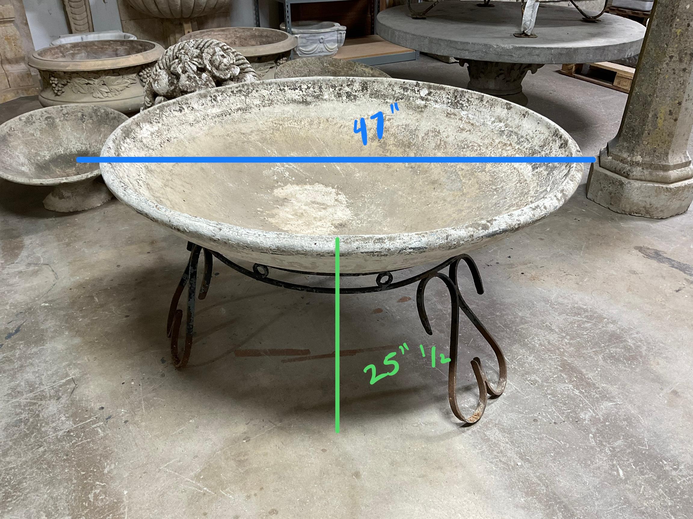 Swiss Saucer Planter By Willy Guhl 3