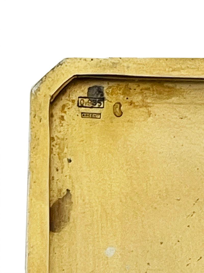 XX secolo Portacarte in argento svizzero di A.D.A.R., anni '20 in vendita