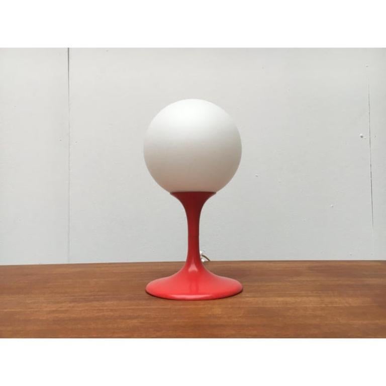 20th Century Swiss Space Age Table Lamp by E.R. Nele for Temde, 1960s For Sale