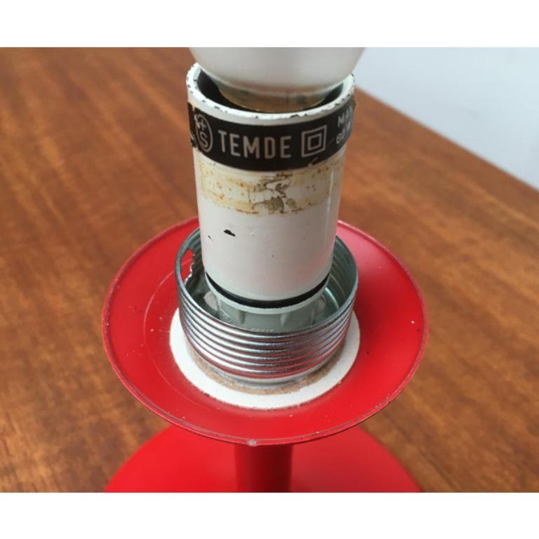 Swiss Space Age Table Lamp by E.R. Nele for Temde, 1960s For Sale 2