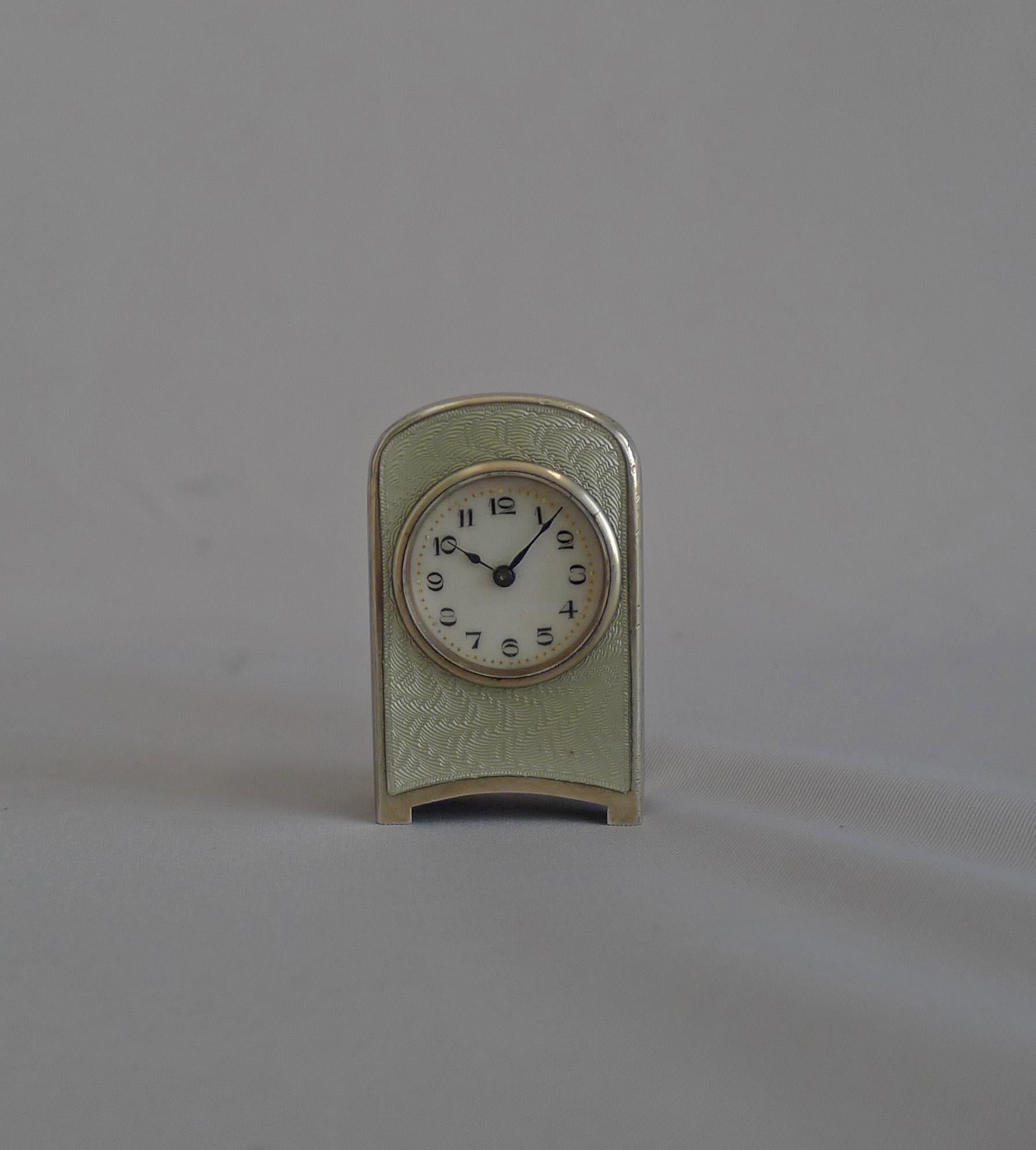 swiss sub miniature carriage clock