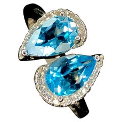 Swiss Topaz 925 Silver Ring