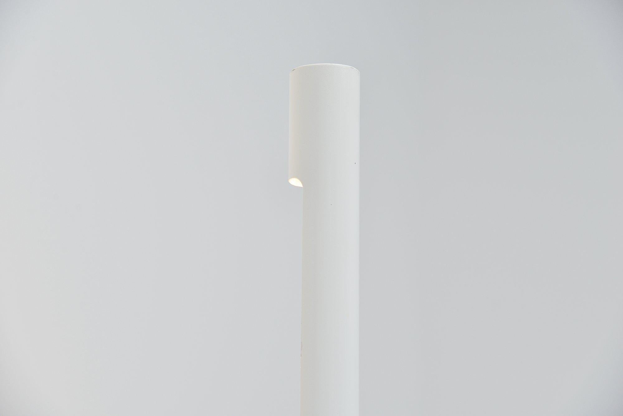 Swiss Tube Floor Lamp Aldo Nieuwelaar Style, Switzerland, 1970 1