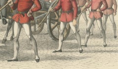 Swiss Victory Parade – Captured Burgundian Cannons Escorted by Bernese Troops