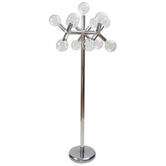 Swiss Vintage Design Atomic Floorlamp by Haussmann for Swisslamps International