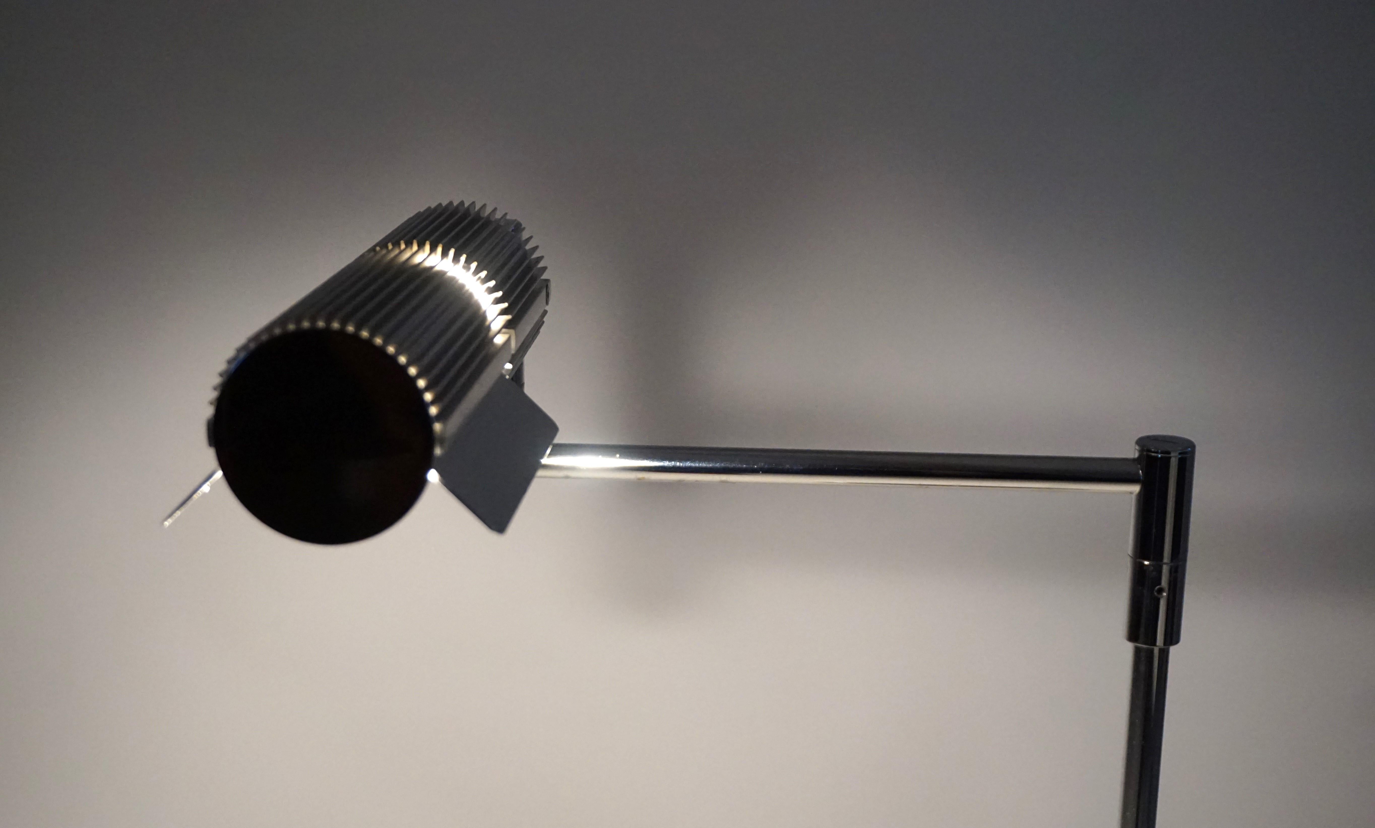Swisslamps Haloprofil 878HR floor lamp by Viktor Frauenknecht, 1979 For Sale 5