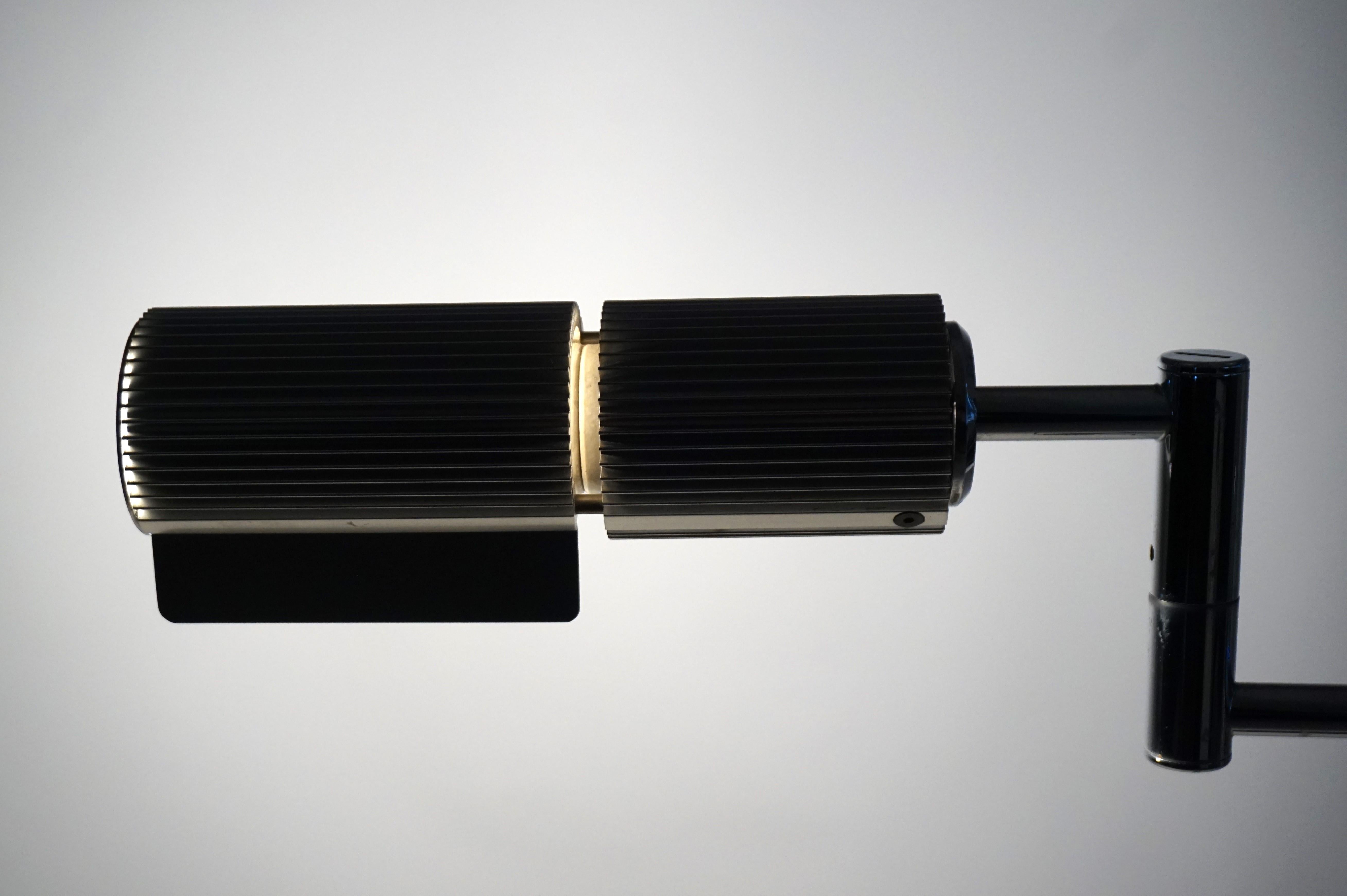 Swisslamps Haloprofil 878HR floor lamp by Viktor Frauenknecht, 1979 For Sale 6