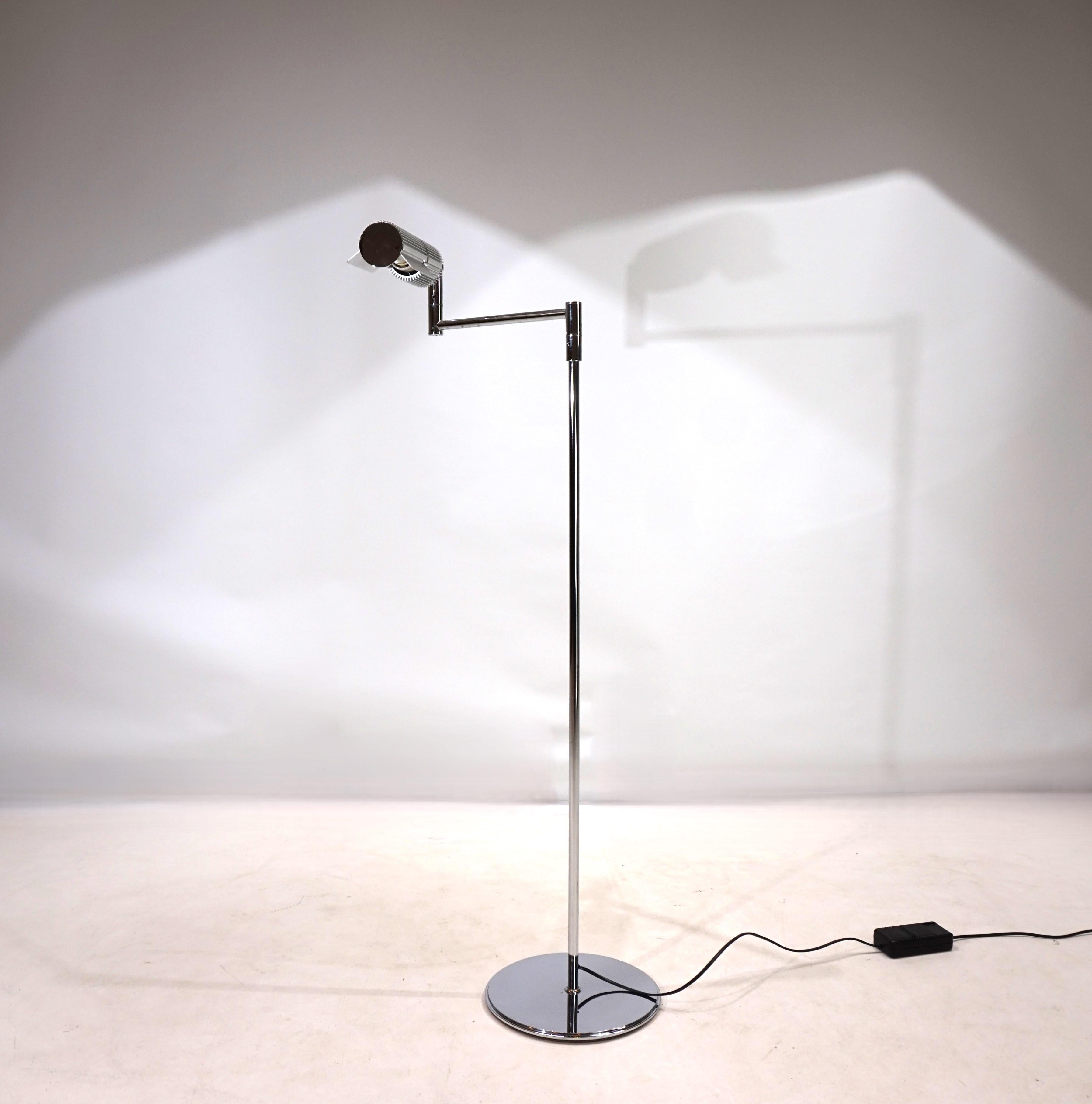 Swisslamps Haloprofil 878HR floor lamp by Viktor Frauenknecht, 1979 For Sale 9