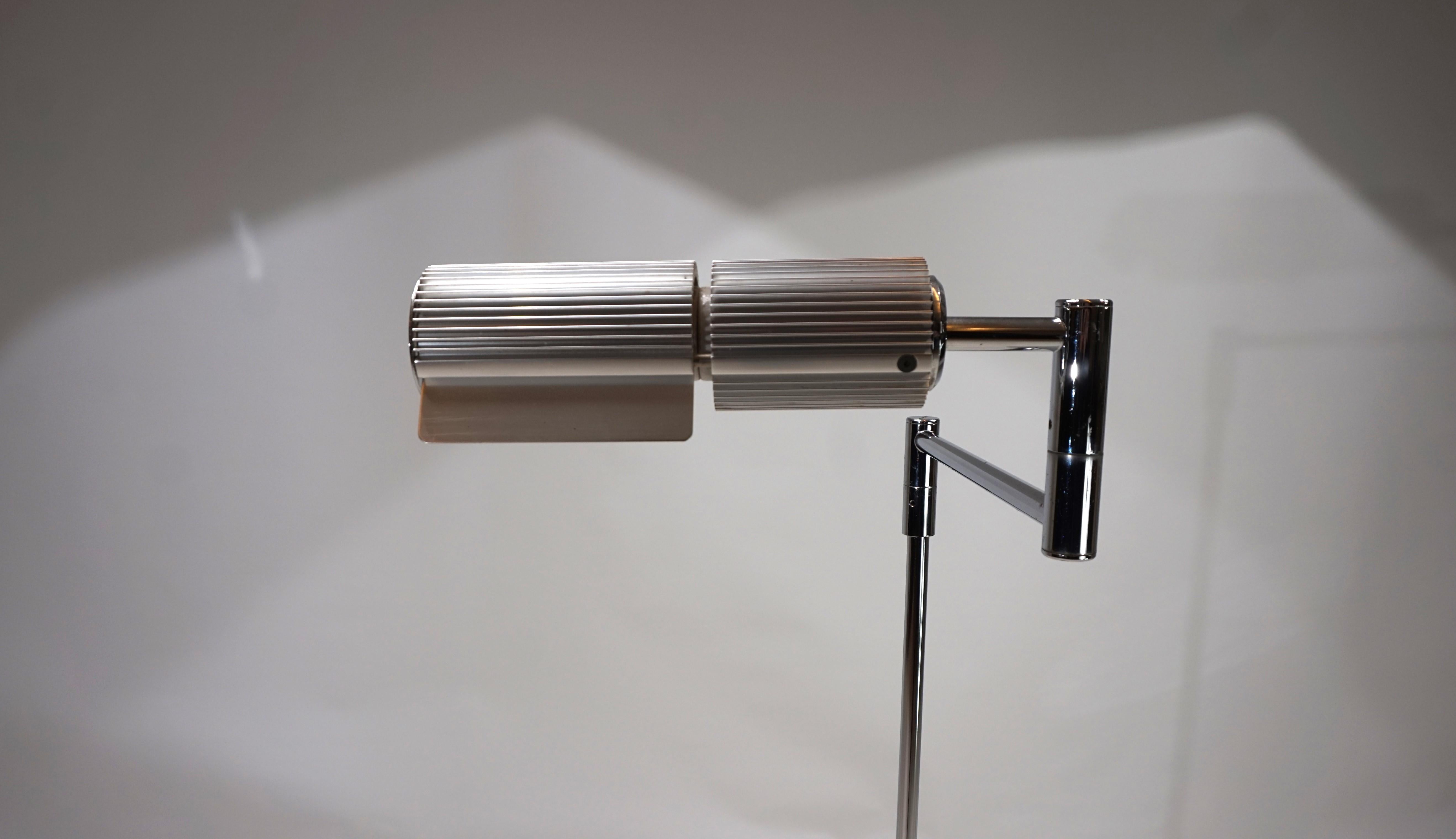 Swisslamps Haloprofil 878HR floor lamp by Viktor Frauenknecht, 1979 For Sale 10