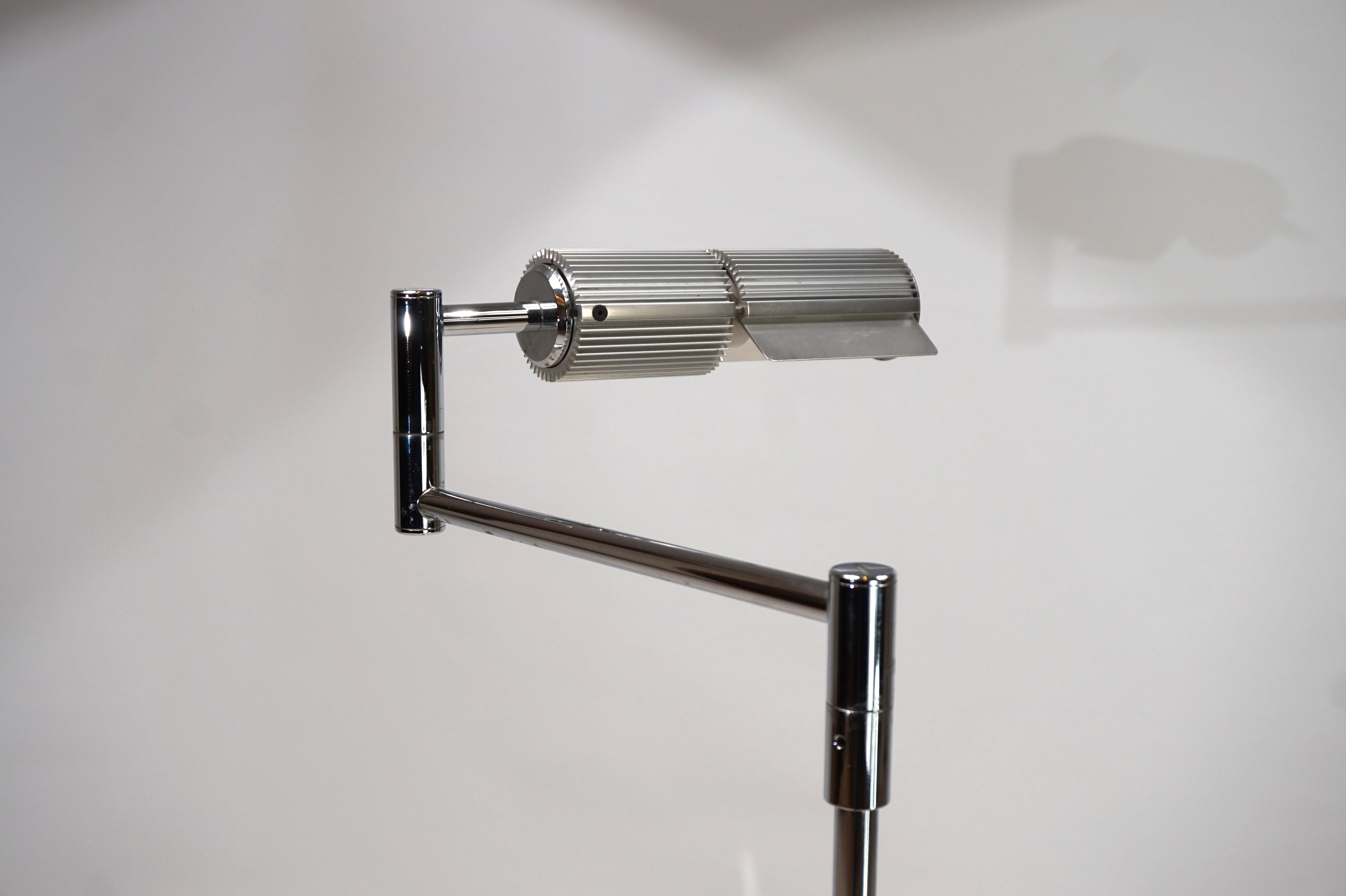 Swisslamps Haloprofil 878HR floor lamp by Viktor Frauenknecht, 1979 For Sale 11