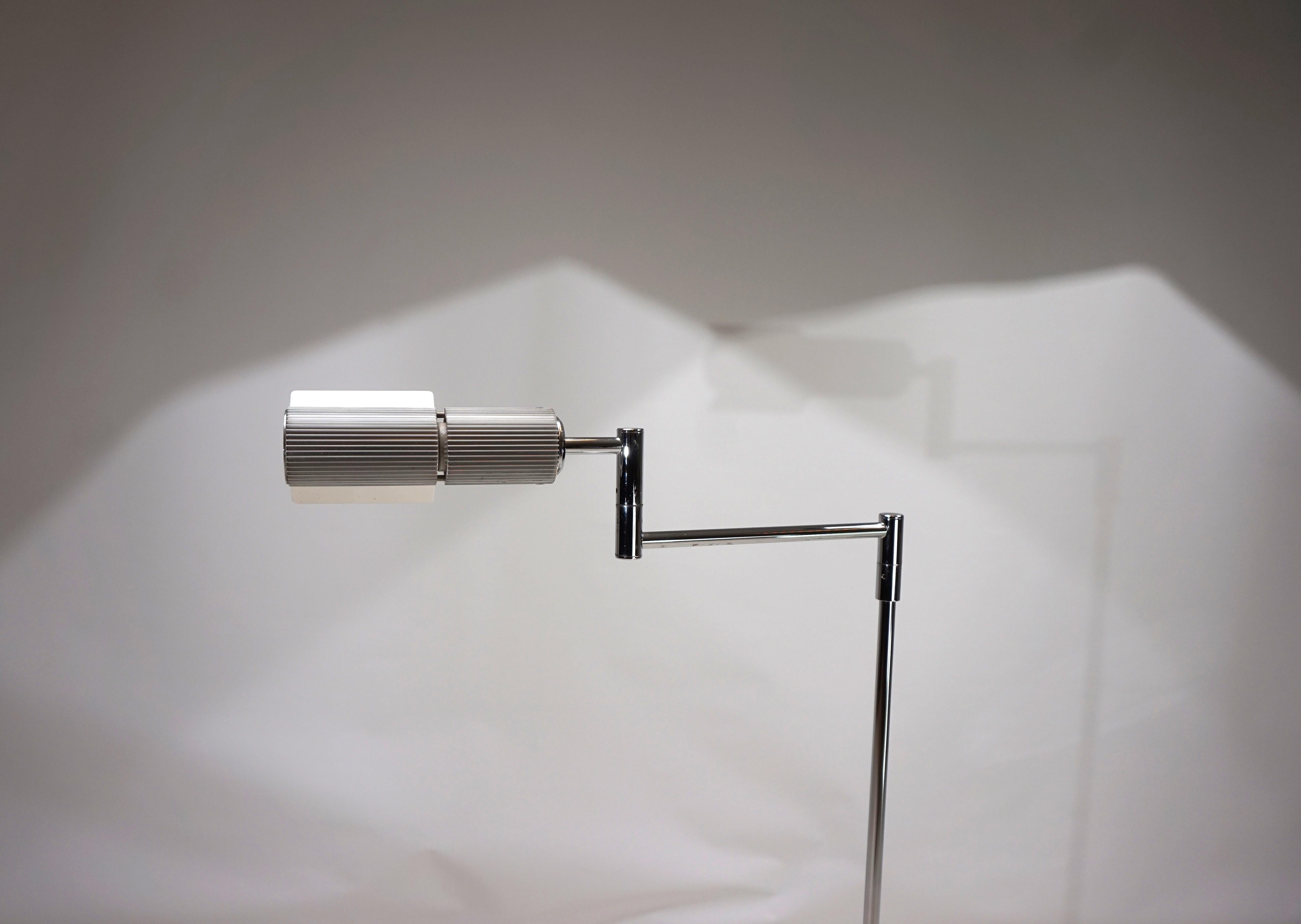 Post-Modern Swisslamps Haloprofil 878HR floor lamp by Viktor Frauenknecht, 1979 For Sale