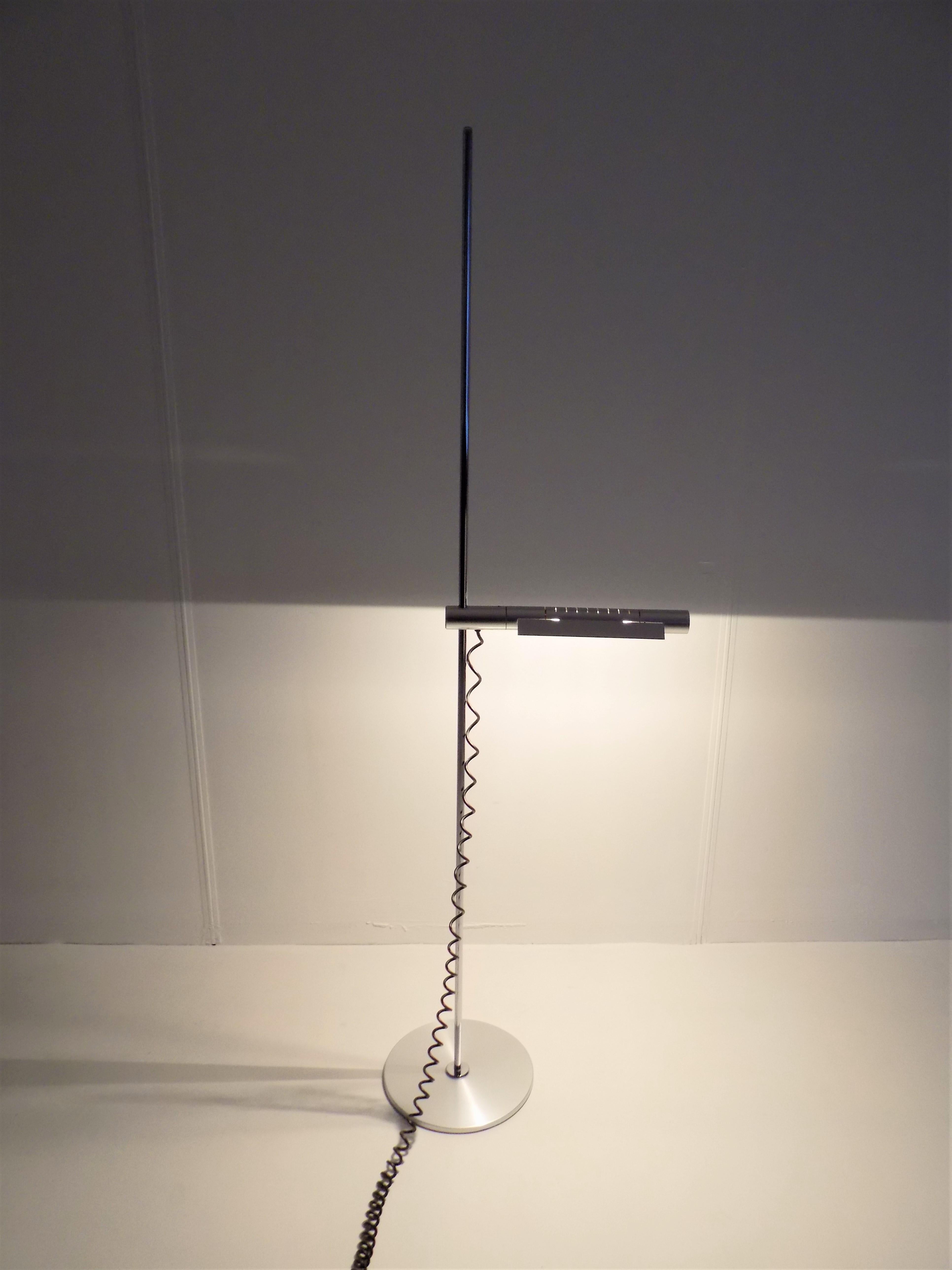 Metal Swisslamps International Halo 250 Floor Lamp by R. and R. Baltensweiler For Sale