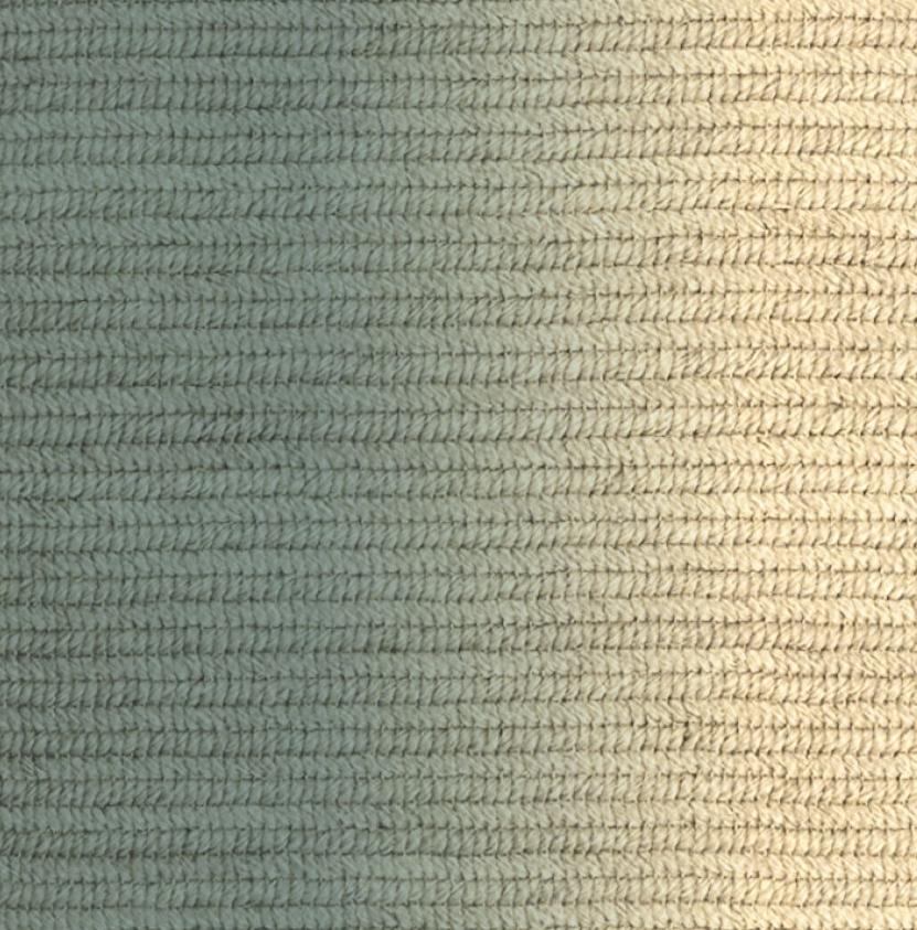 „Switch“-Teppich aus Abaca, „Kaffee-Latte“, 200x300 cm, von Claire Vos für Musett Design (Philippinisch) im Angebot