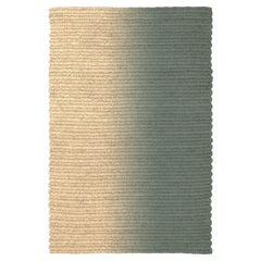 „Switch“-Teppich aus Abaca, „Kaffee-Latte“, 200x300 cm, von Claire Vos für Musett Design