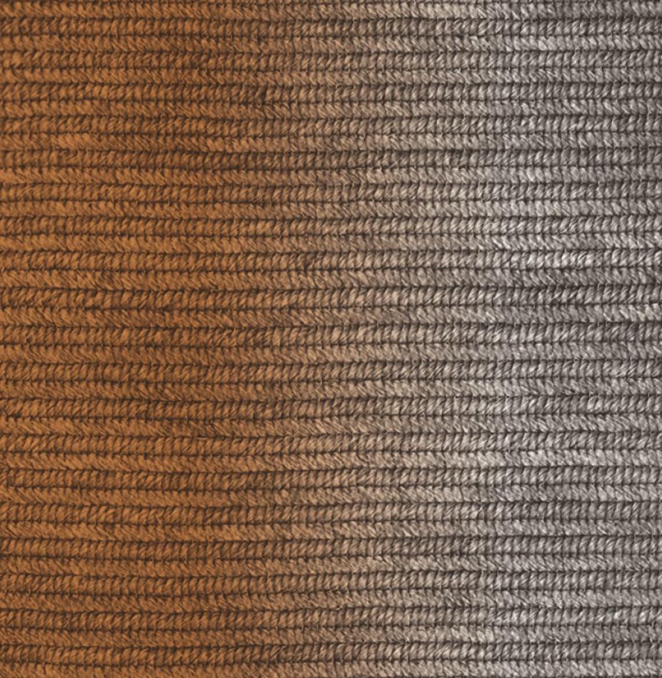 Other Claire Vos for Musett 'Switch' Abaca Indoor Rug in Mahogany, in 160 x 240 cm For Sale