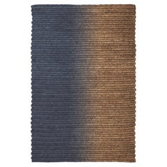 'Switch' Rug in Abaca, 'Royal Blue' by Claire Vos for Musett Design