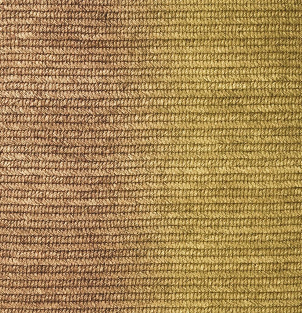 Meet Claire Vos, a talented textile designer and Art Director at Studio Roderick Vos, who brings her expertise to the 'Switch' rug. This hand-woven unique piece is crafted from 100% abaca fiber, known for its incredible strength and eco-friendly