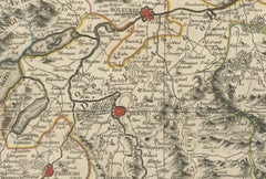 Switzerland Map 1778 – Striking Hand-Colored Copperplate of the Thirteen Cantons