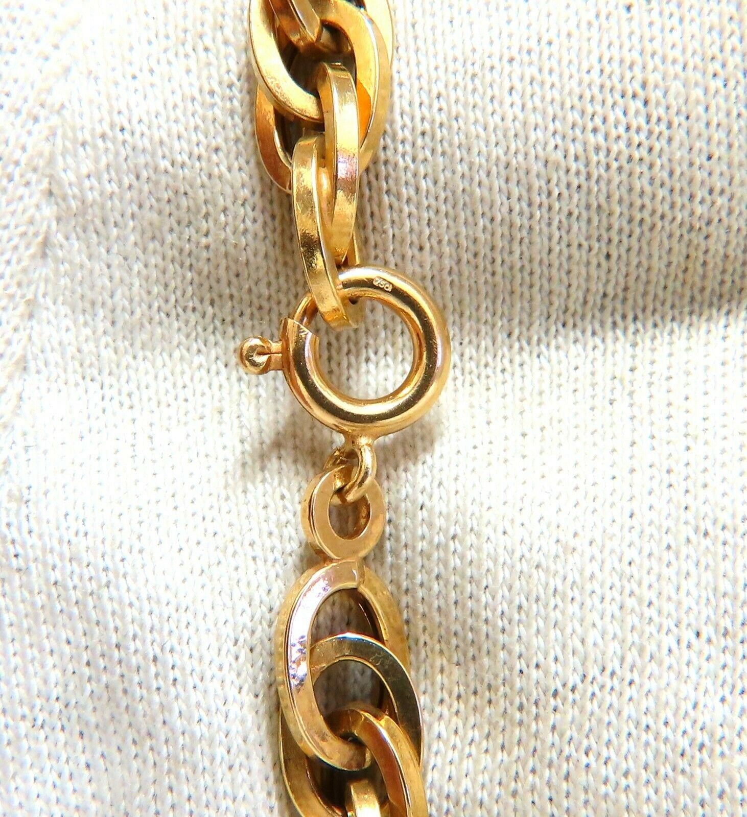Women's or Men's Switzerland Souvenir Charm Bracelet 3D 18kt