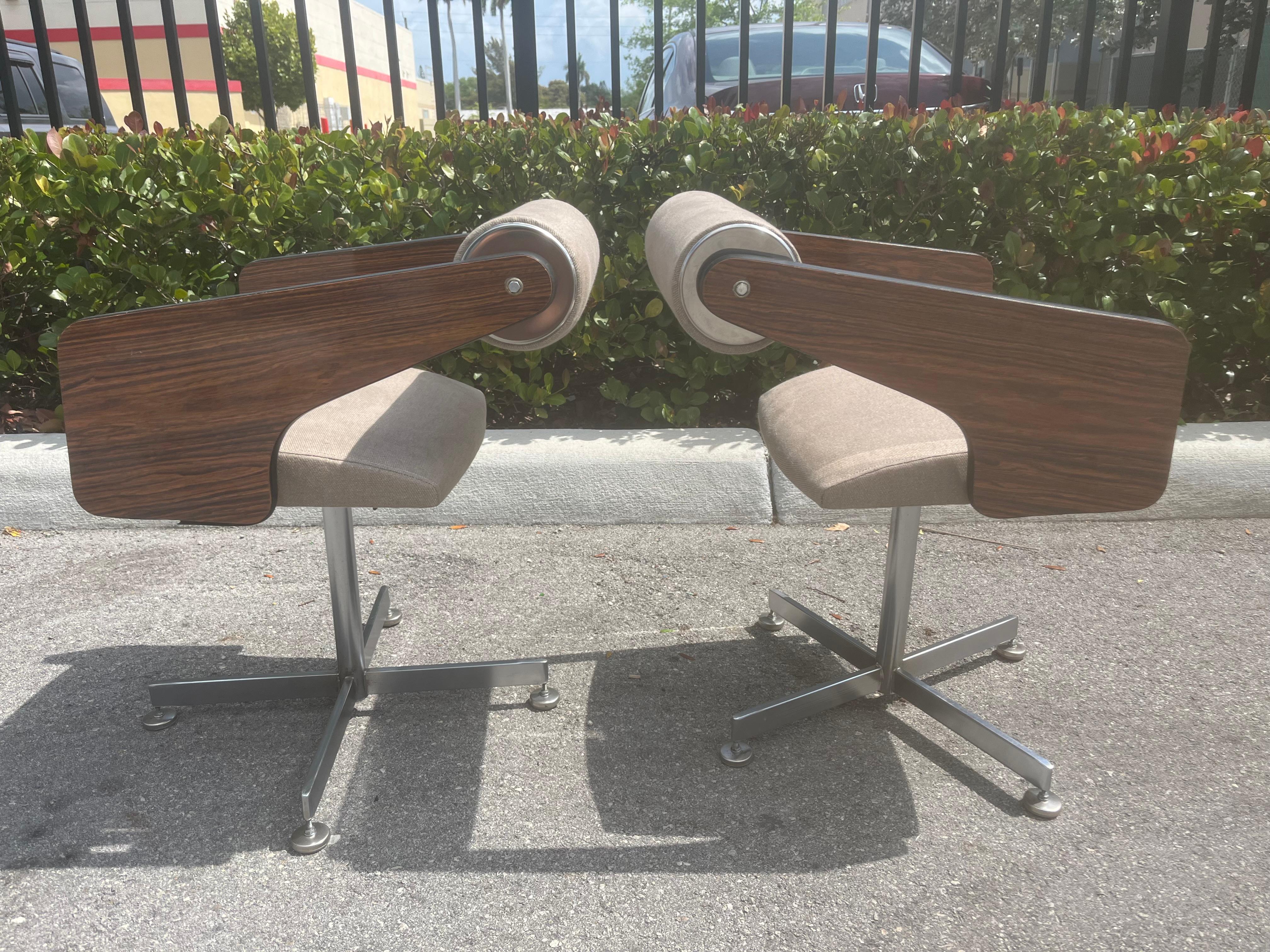 Fauteuil pivotant de Luigi Tiengo en vente 1